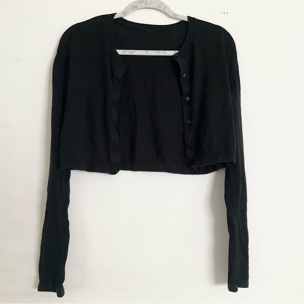 Alo Yoga Supernatural Sweater Cardigan Black S - Picture 8 of 14